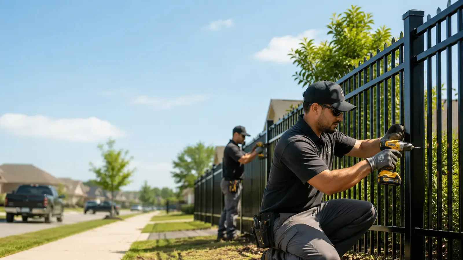 Metal Fence Installation in Zephyr, TX